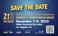 World Congress Insulin Resistance Diabetes and Cardiovascular Disease media partner with HeartCare 2023